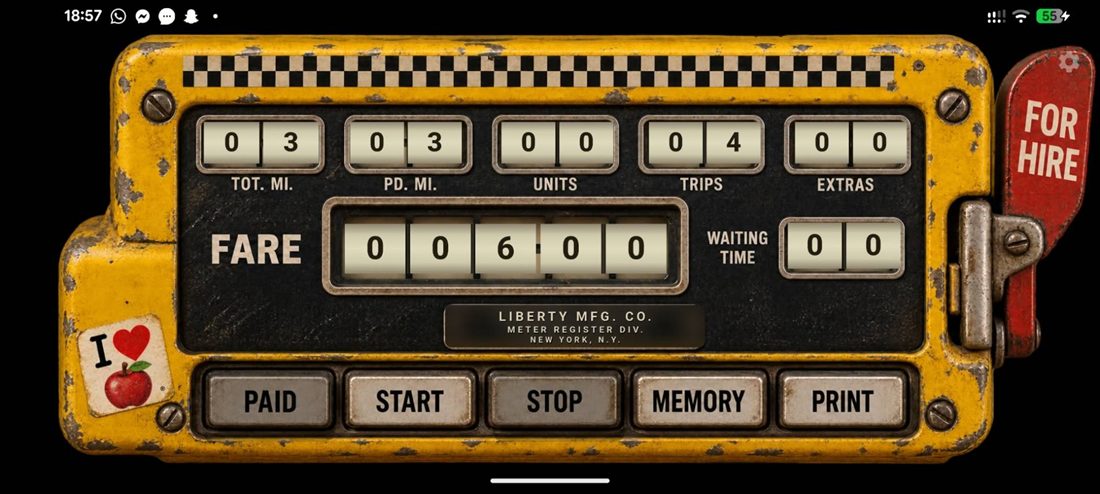 New York-taxameter Liberty Mfg. Co.
